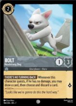 184/204 Disney Lorcana Archazia’s Island Bolt - Headstrong Dog Common