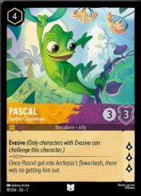 19/204 Disney Lorcana Archazia’s Island Pascal - Garden Chameleon Uncommon