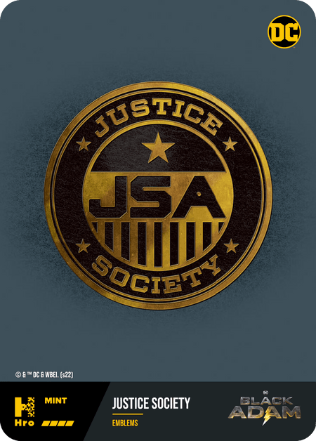 Justice Society (Epic) - Premium 2 pack BLACK ADAM: EMBLEMS HRO CHAPTER 2  BLACK ADAM LIMITED EDITION Epic