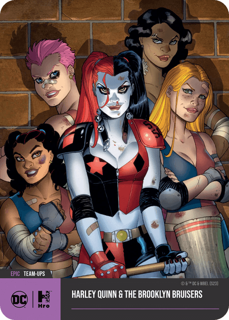 A1 - A34937 DC UNLOCK THE MULTIVERSE - CHAPTER 4 TEAM-UPS Harley Quinn & The Brooklyn Bruisers Epic 3