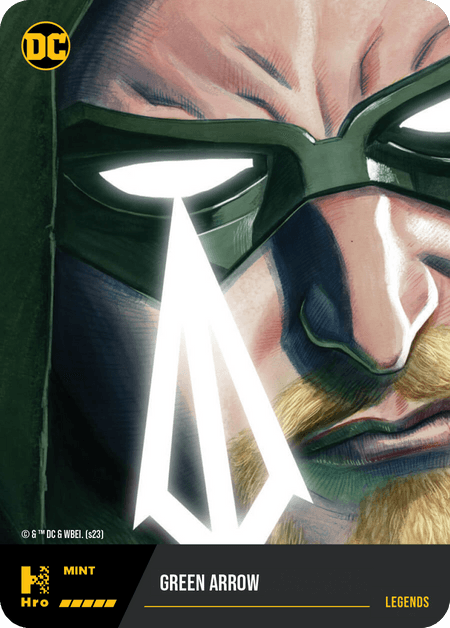 LEGENDS HRO Chapter 3 Shazam Holographic Finish Legendary Green Arrow