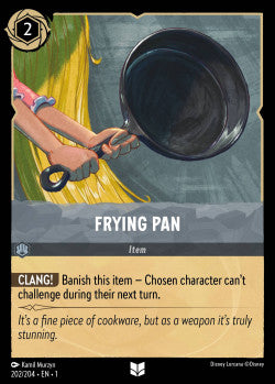 Frying Pan Disney Lorcana First Chapter Uncommon 202/204