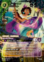 206/204 Disney Lorcana Archazia’s Island Mirabel Madrigal - Musically Talented Enchanted