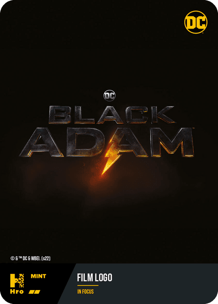 Film Logo IN FOCUS HRO CHAPTER 2  BLACK ADAM Uncommon