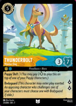 23/204 Disney Lorcana Archazia’s Island Thunderbolt - Wonder Dog Uncommon