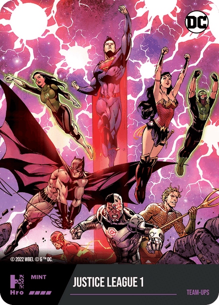 A1 - A25328 DC UNLOCK THE MULTIVERSE - CHAPTER 1 TEAM-UPS Finish Justice League Epic