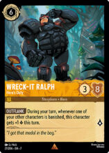 27/204 Disney Lorcana Archazia’s Island Wreck-It Ralph - Hero's Duty Rare