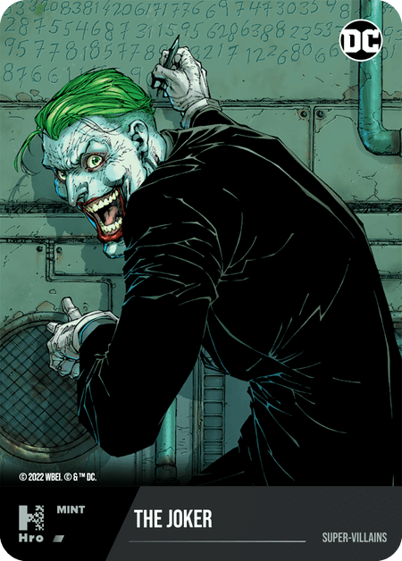 A1 - A51546 DC UNLOCK THE MULTIVERSE - CHAPTER 1 SUPER-VILLAINS The Joker Common