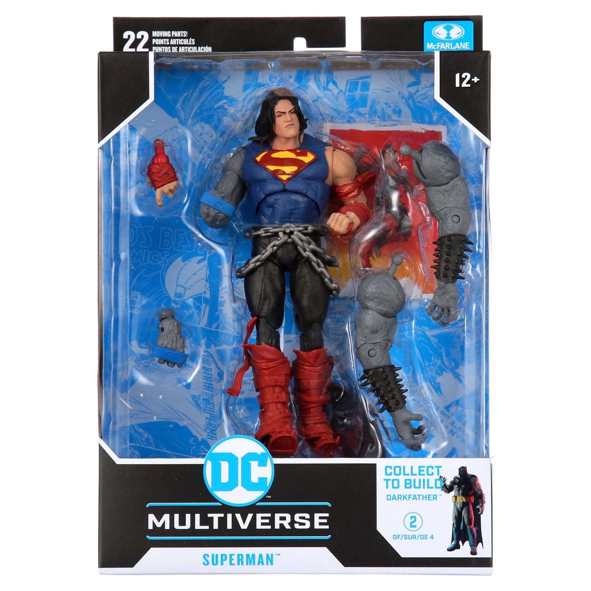 DC Multiverse Build a 7" Action Figure WV4 - Death Metal Superman