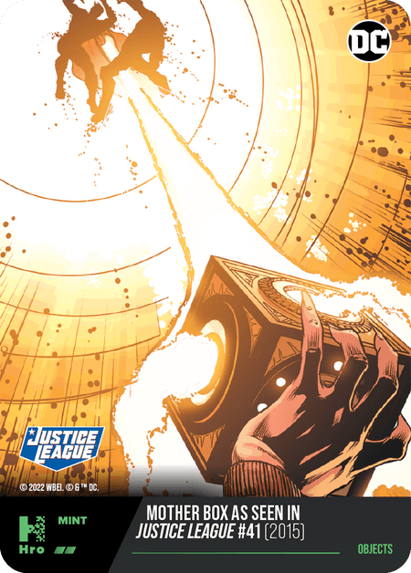 A1 - A46680DC UNLOCK THE MULTIVERSE - CHAPTER 1 OBJECTS Mother Box as seen in Justice League #41 (2015) Uncommon