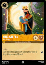 3/204 Disney Lorcana Archazia’s Island King Stefan - New Father Common