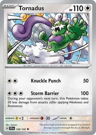 120/142 SCR Stellar Crown Tornadus Uncommon