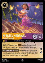 35/204 Disney Lorcana Archazia’s Island Mirabel Madrigal - Musically Talented Super Rare