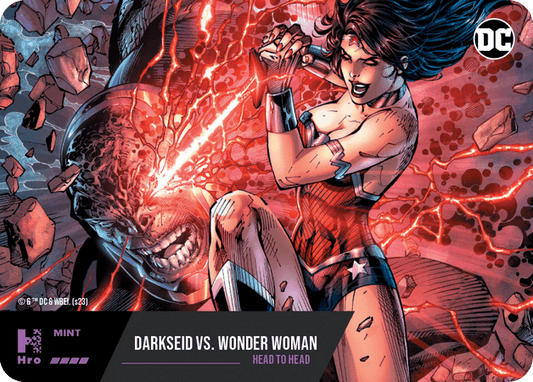 HEAD-TO-HEADSHRO Chapter 3 Shazam Holographic Finish Epic Darkseid vs. Wonder Woman