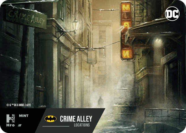 Crime Alley LOCATIONS HRO Chapter 2 BLACK ADAM Physical & Digital Common