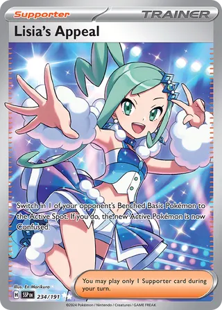 234/191 Surging Sparks Lisia's Appeal Ultra Rare