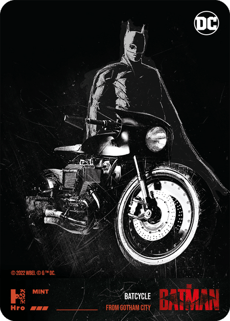 A1 - A56273 DC UNLOCK THE MULTIVERSE - CHAPTER 1 - 'THE BATMAN' LIMITED EDITION FROM GOTHAM CITY Batcycle Superior