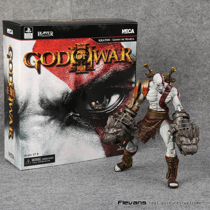 NECA God of War 3 Ghost of Sparta Kratos PVC Action Figure Collectible Model Toy