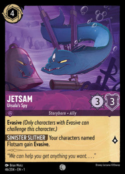 Jetsam - Ursula's Spy Disney Lorcana First Chapter Common 046/204