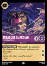 47/204 Disney Lorcana Archazia’s Island Treasure Guardian - Foreboding Sentry Common