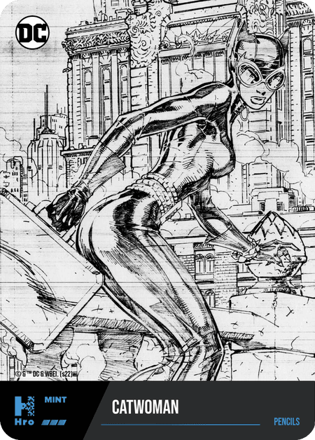 Catwoman SKETCH ART/ PENCILS HRO CHAPTER 2  BLACK ADAM Superior