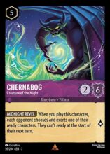 50/204 Disney Lorcana Archazia’s Island Chernabog - Creature of the Night Rare