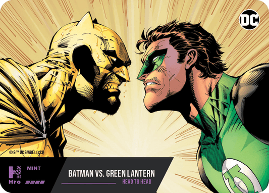 HEAD-TO-HEADS HRO Chapter 3 Shazam Holographic Finish Epic Batman vs. Green Lantern