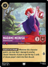 53/204 Disney Lorcana Archazia’s Island Madame Medusa - Diamond Lover Uncommon
