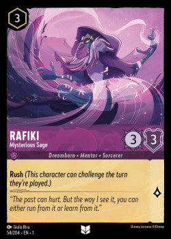 Rafiki - Mysterious Sage Disney Lorcana First Chapter Uncommon 054/204