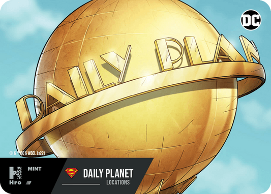 Daily Planet  LOCATIONS HRO Chapter 2 BLACK ADAM Physical & Digital Common