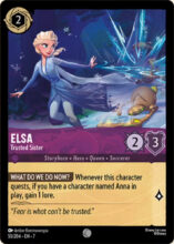 55/204 Disney Lorcana Archazia’s Island Elsa - Trusted Sister Common