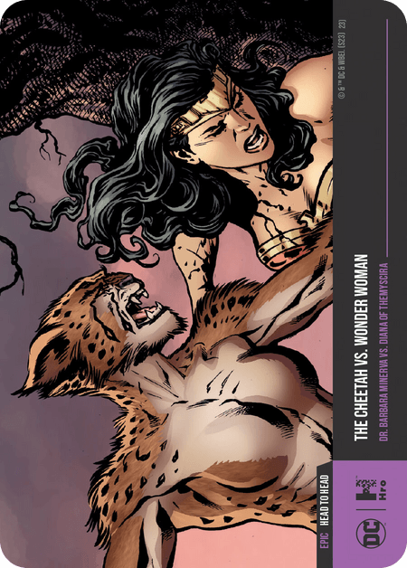 A1 - A34937 DC UNLOCK THE MULTIVERSE - CHAPTER 4 HEAD-TO-HEADS The Cheetah vs. Wonder Woman Epic 2