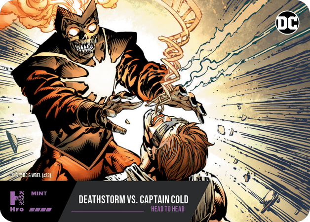 HEAD-TO-HEADSHRO Chapter 3 Shazam Holographic Finish Epic Deathstorm vs. Captain Cold