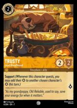 6/204 Disney Lorcana Archazia’s Island Trusty - Loyal Bloodhound Common
