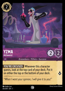 Yzma - Alchemist Disney Lorcana First Chapter Common 060/20