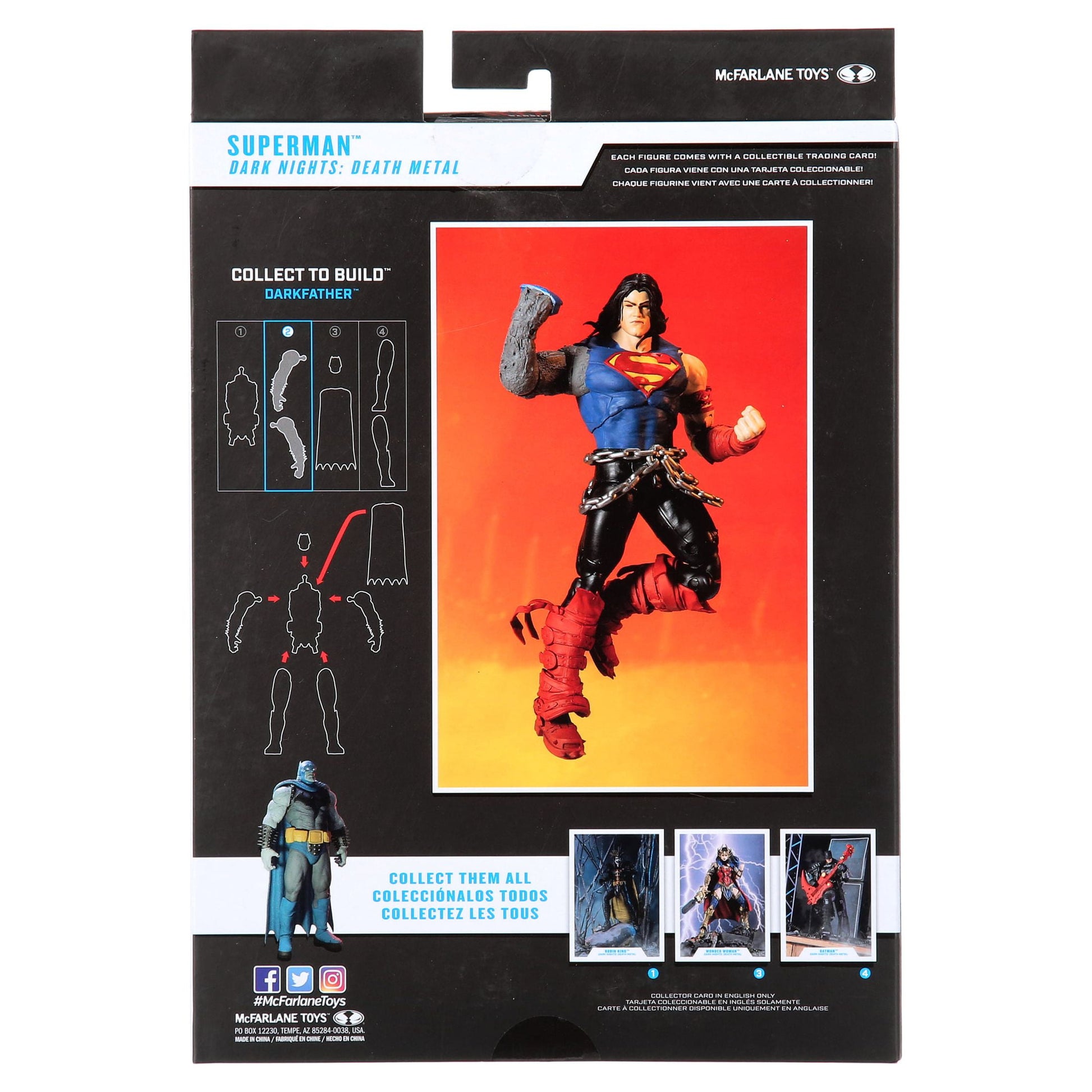 DC Multiverse Build a 7" Action Figure WV4 - Death Metal Superman