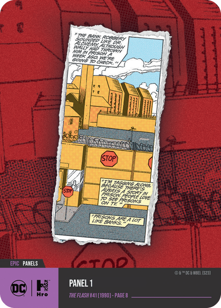 A1 - A34937 DC UNLOCK THE MULTIVERSE - CHAPTER 4 PANELS Panel 1 - Page 8 of The Flash #41 (1990) Epic 1