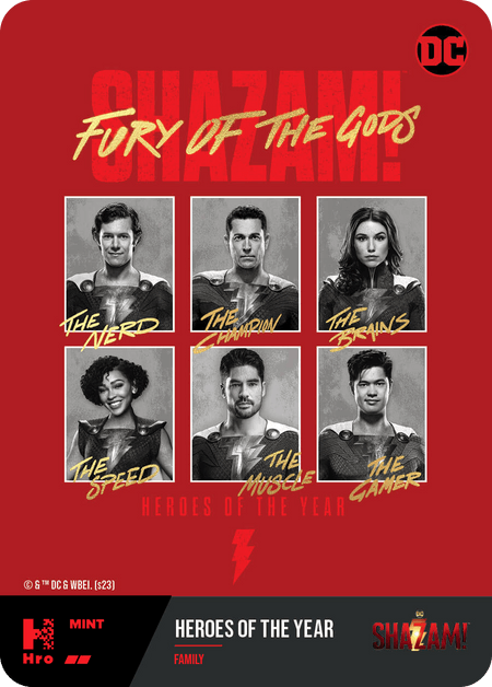 A1 - A129281 CHAPTER 3 - 'SHAZAM! FURY OF THE GODS' LIMITED EDITION  Heroes of the year Uncommon