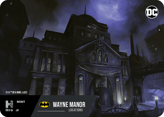 Wayne Manor  LOCATIONS HRO Chapter 2 BLACK ADAM Physical & Digital Common