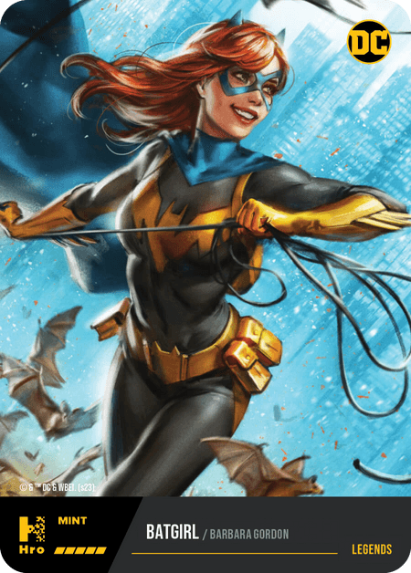 LEGENDS HRO Chapter 3 Shazam Holographic Finish Legendary Batgirl