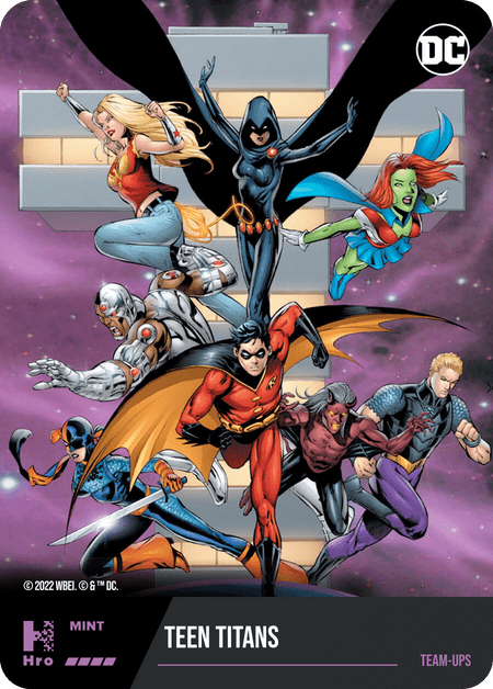 A1 - A25328 DC UNLOCK THE MULTIVERSE - CHAPTER 1 TEAM-UPS Teen Titans Epic