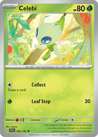 004/142 SCR Stellar Crown Celebi Uncommon