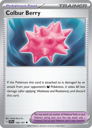 168/191 Surging Sparks Colbur Berry Uncommon