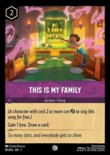 81/204 Disney Lorcana Archazia’s Island This is my Family Common