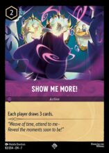 82/204 Disney Lorcana Archazia’s Island Show me More! Super Rare