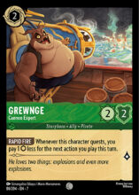 86/204 Disney Lorcana Archazia’s Island Grewnge - Cannon Expert Common