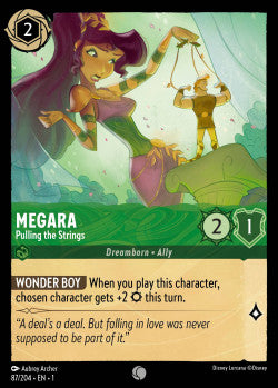 Megara - Pulling the Strings Disney Lorcana First Chapter Common 087/204