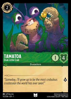 Tamatoa - Drab Little Crab Disney Lorcana First Chapter Uncommon 092/204