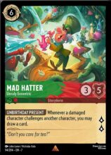 94/204 Disney Lorcana Archazia’s Island Mad Hatter - Unruly Eccentric Rare