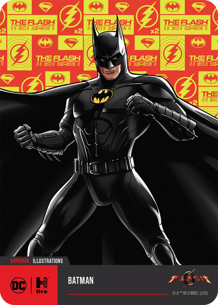 A1 - A67927 THE FLASH: ILLUSTRATIONS Batman Superior